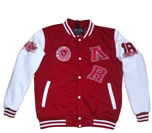 AR Varsity Fleece Jacket (NON - CROP)