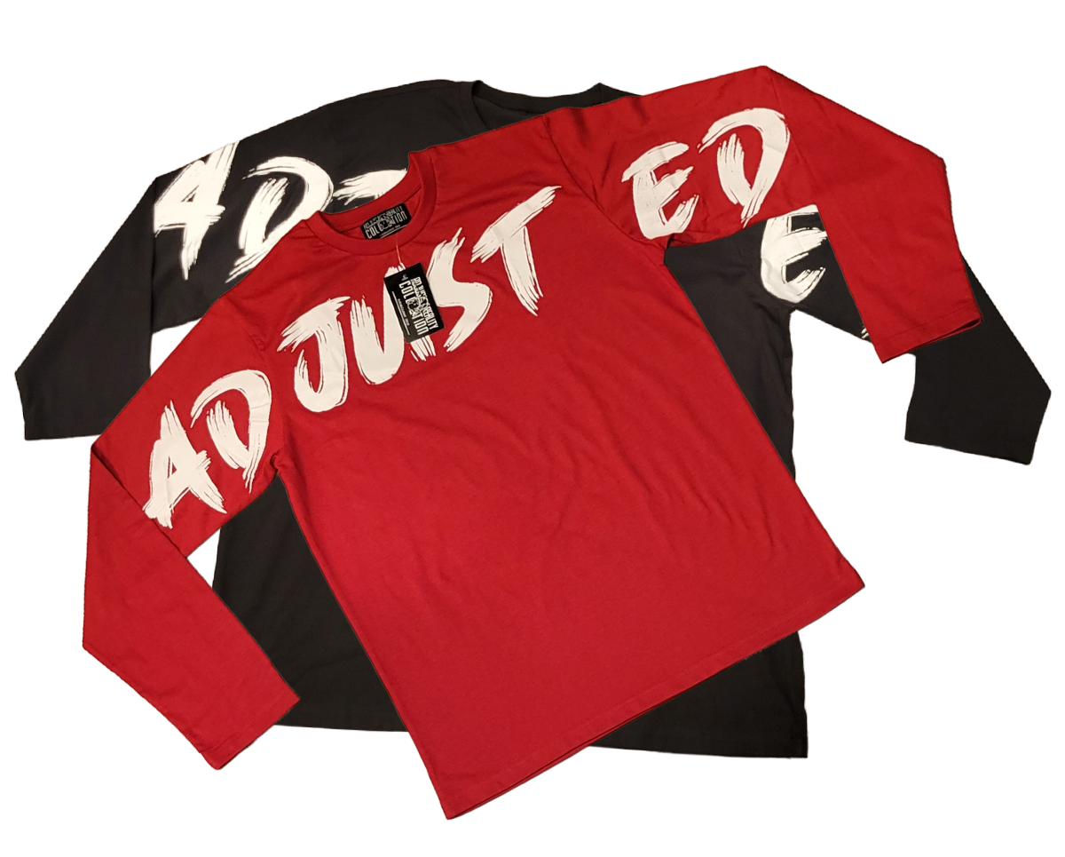 ADJUSTED Long Sleeve "WordPlay" T-Shirt