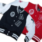 AR Varsity Fleece Jacket (CROPPED)