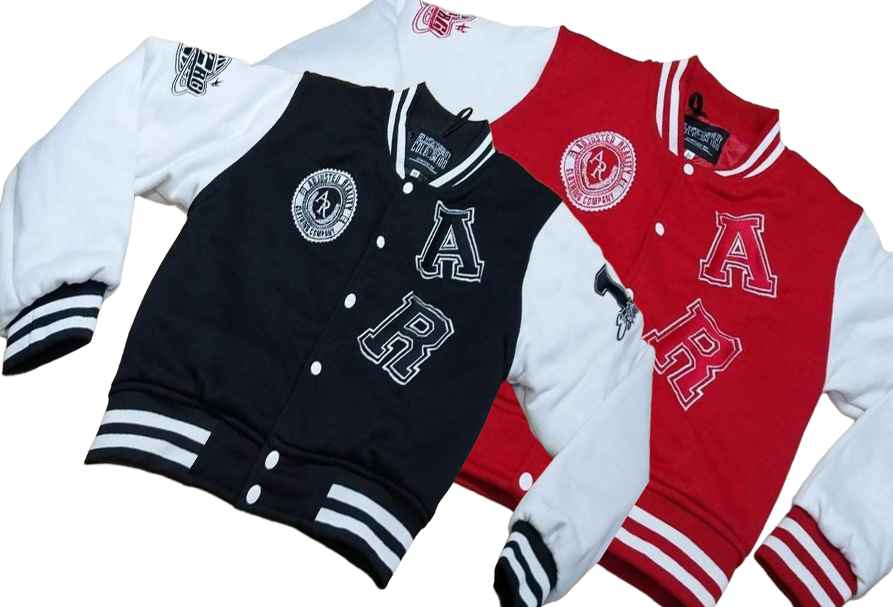 AR Varsity Fleece Jacket (CROPPED)