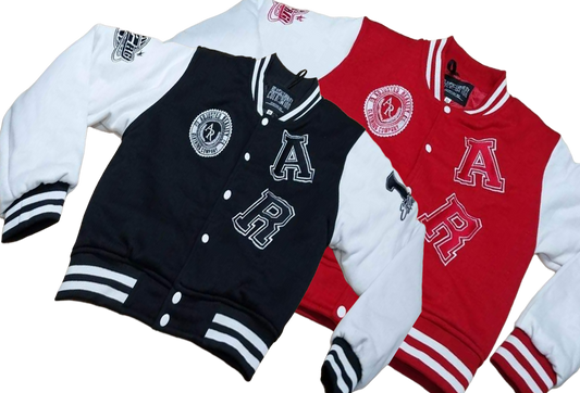 AR Varsity Fleece Jacket (CROPPED)