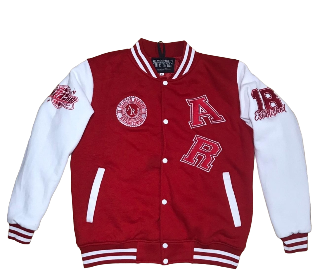 AR Varsity Fleece Jacket (NON - CROP)