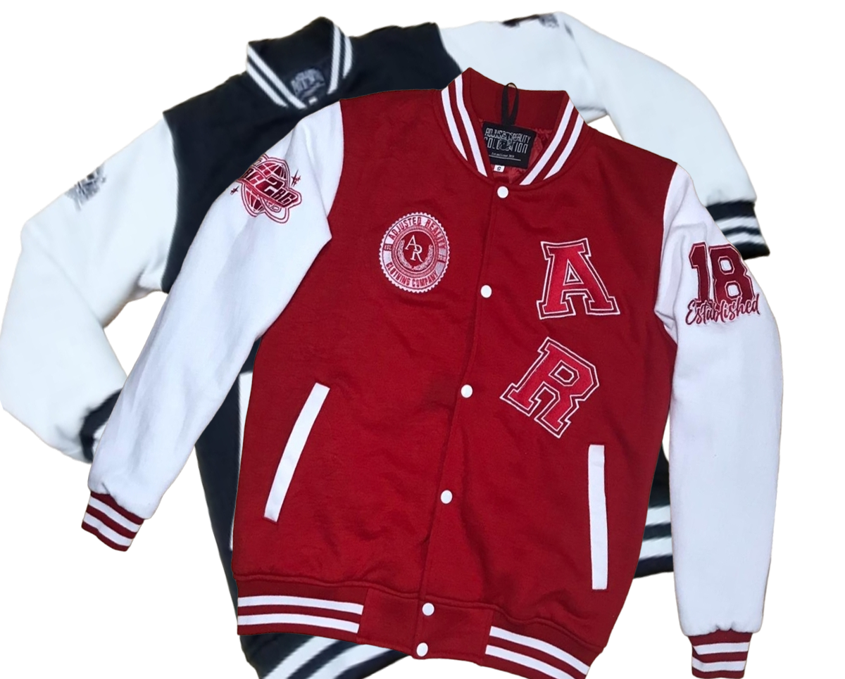 AR Varsity Fleece Jacket (NON - CROP)